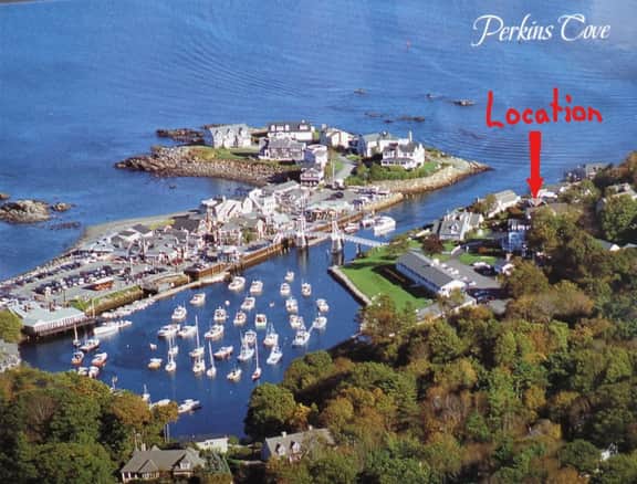 Perkins Cove Gem - Q934   Ocean view home with one bedroom loft in the heart of Perkins Cove