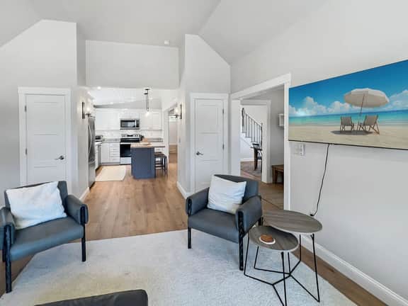 Experience coastal charm at Long Sands: a 3-bedroom York rental, perfect for family vacations!